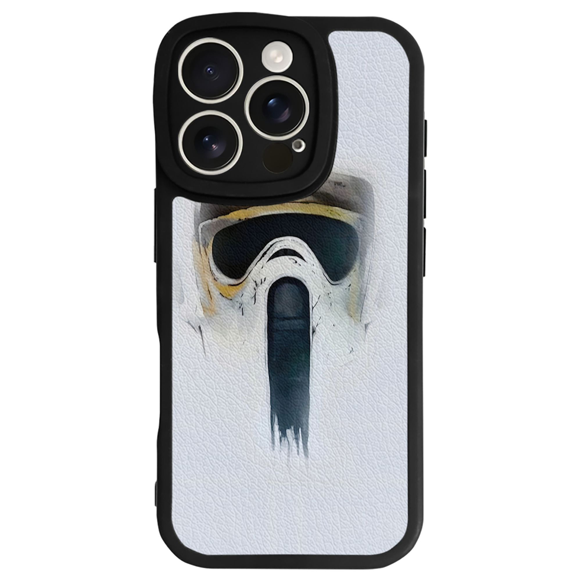 （画像用） スター・ウォーズ Star Wars 【iPhone 16シリーズ対応】シリコンスマホケース（レザー調） 材質：シリコン